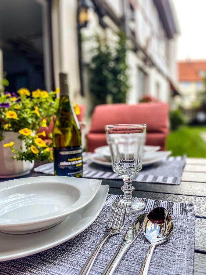 Apartamento Am Mathildenbrunnen Gross Quedlinburg Exterior foto